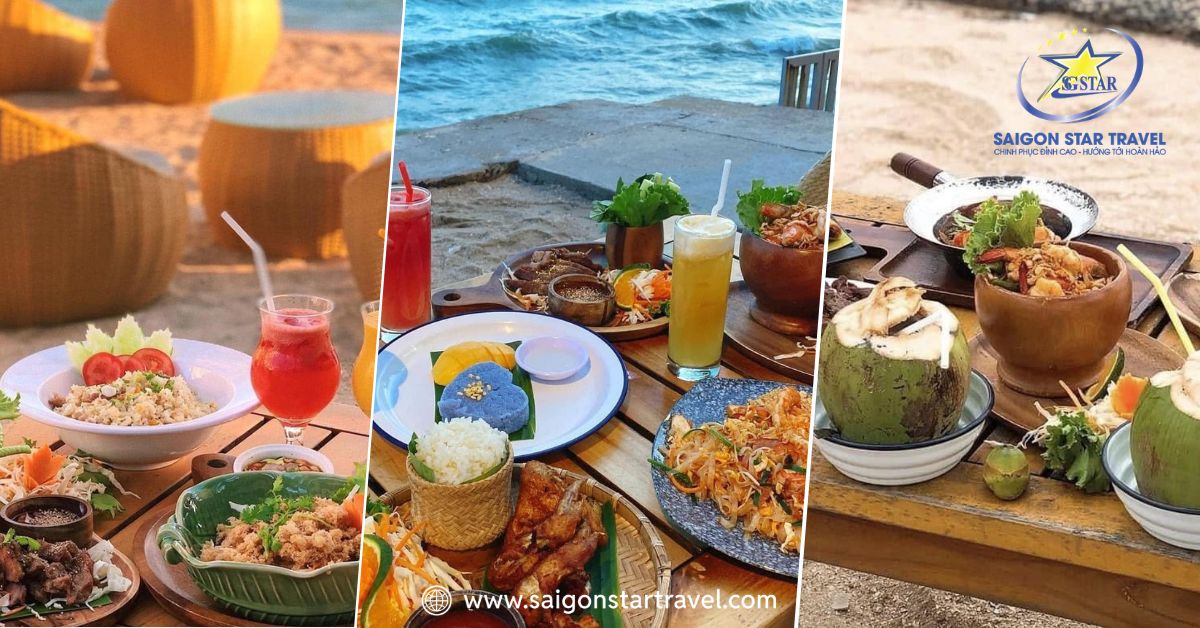 Khám phá ẩm thực tại Chameleon Beach Bar