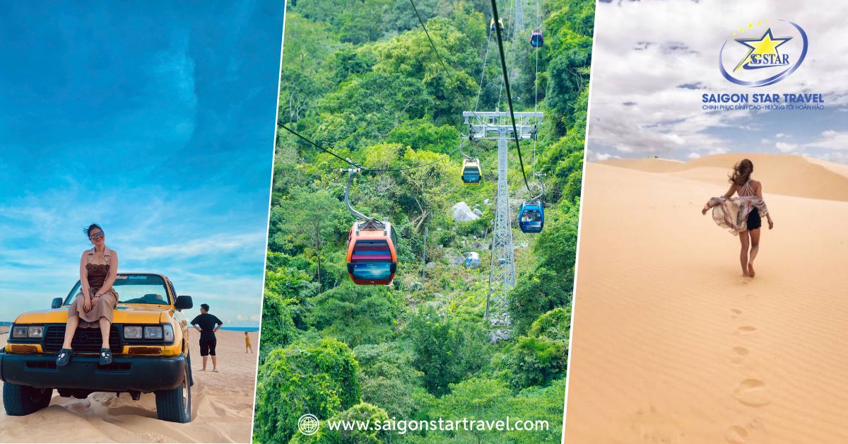 Top những điểm du lịch trong Tour Mũi Né