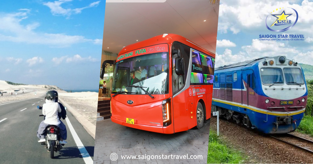 Các phương tiện di chuyển đến Mũi Né