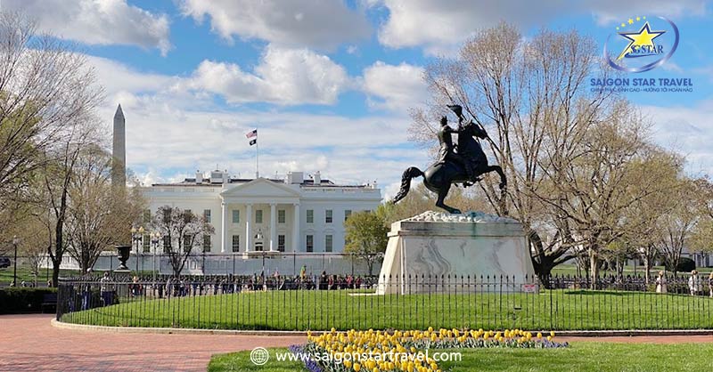 Tour Mỹ 10 Ngày 9 Đêm | Liên Tuyến Đông Tây Hoa Kỳ | Saigon Star Travel Chiêm ngưỡng Nhà Trắng - Hoa Kỳ