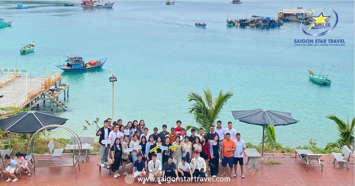 Khách hàng du lịch Nam Du cùng SaiGon Star Travel