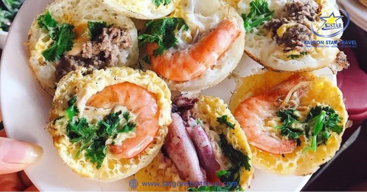 Bánh căn mực sữa Nha Trang