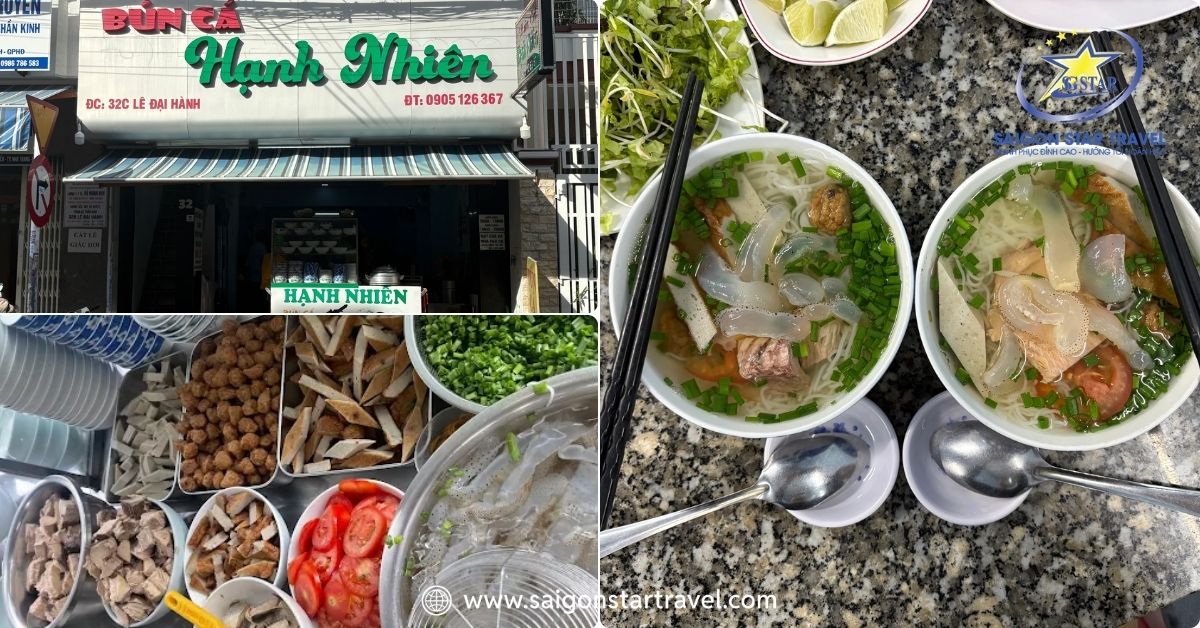 Bún cá sứa Hạnh Nhiên