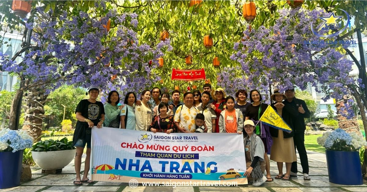Đoàn khách du lịch Nha Trang đồng hành cùng Saigon Star Travel