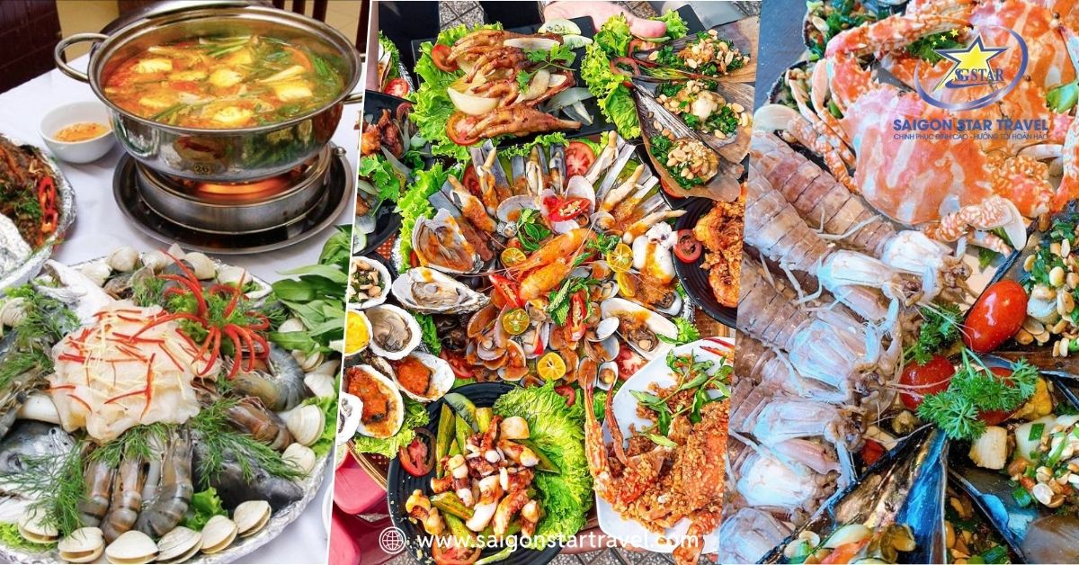 Đại tiệc hải sản tươi sống 