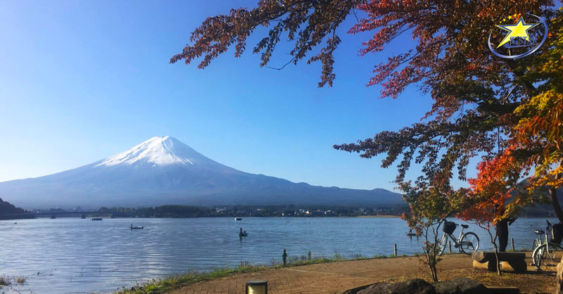 Lịch trình siêu hoàn hảo cho tour Nhật Bản 4 ngày 3 đêm. | Saigon Star Travel Núi Phú Sỹ nhìn từ Hồ Kawaguchi