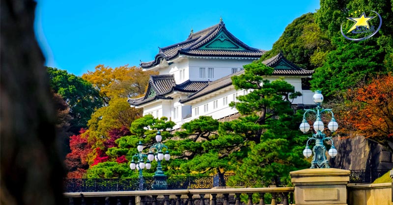 Tour Nhật Bản 4N4Đ - Narita – Tokyo – Yamanashi – Ibaraki | Saigon Star Travel Hoàng Cung Nhật Bản
