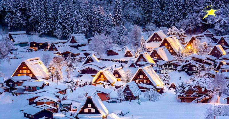 Tour Nhật Bản 5N5Đ | Osaka - Shirakawa Go - Fuji - Tokyo | Saigon Star Travel Tham quan Shirakawa-go, ngôi làng đẹp như bước ra từ cổ tích