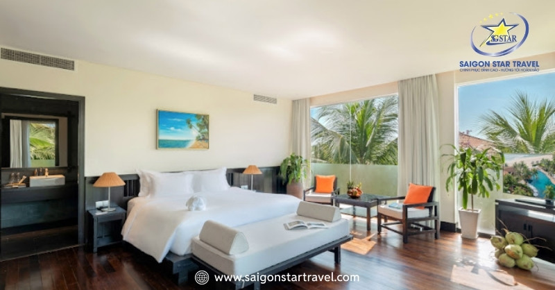 Top Resort 4 Sao Mũi Né - Đẳng Cấp Kỳ Nghĩ Trong Mơ | Saigon Star Travel Phòng ngủ tại Anantara Mui Ne Resort 4 sao Mũi Né