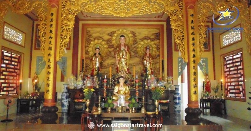 Chùa Liên Trì Phan Thiết - Địa điểm tâm linh không thể bỏ qua khi đến đây | Saigon Star Travel Cấu trúc bên trong chùa Liên Trì