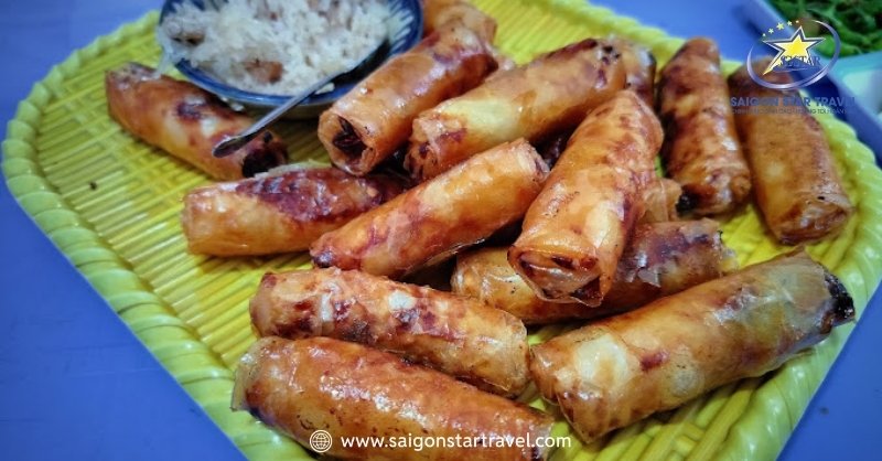 Món chả cuốn cá trích Dung Phan Thiết 