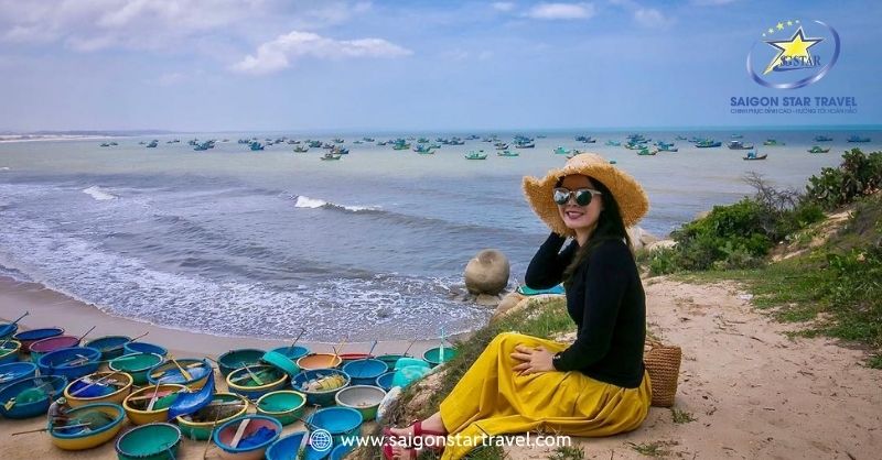 Biển Gành Son Bình Thuận - Vẻ Đẹp Hoang Sơ Giao Hòa Cùng Biển Cả | Saigon Star Travel Check in biển Hòn Sơn Bình Thuận