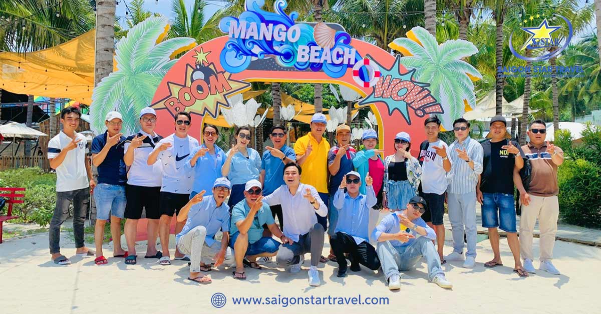 Check-in Mango Beach Phan Thiết trong tour Mũi Né 2 ngày 1 đêm lễ 30/4 - 1/5/2026