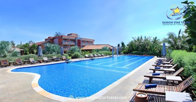 Khám Phá Blue Shell Resort Mũi Né - Thiên Đường Nghỉ Dưỡng | Saigon Star Travel Hồ bơi