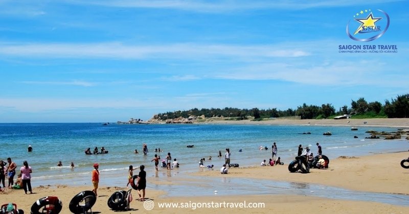 Không gian Bãi tắm Cổ Thạch