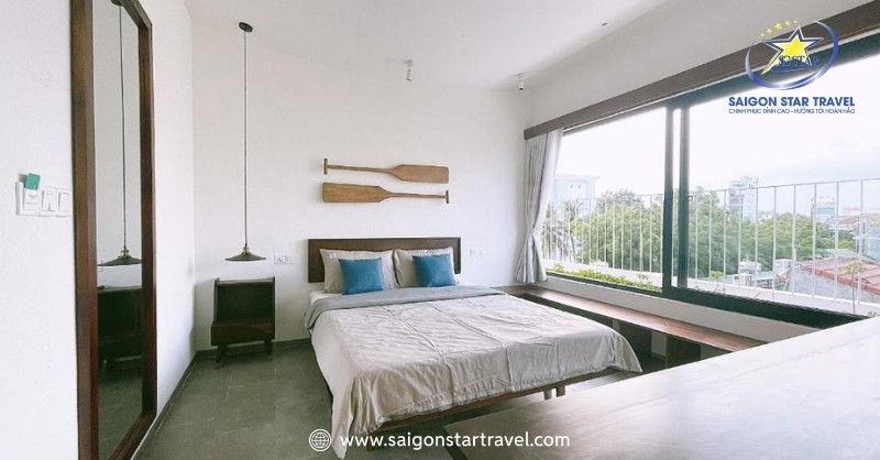 View phòng đón ánh sáng tại Ngô Homestay