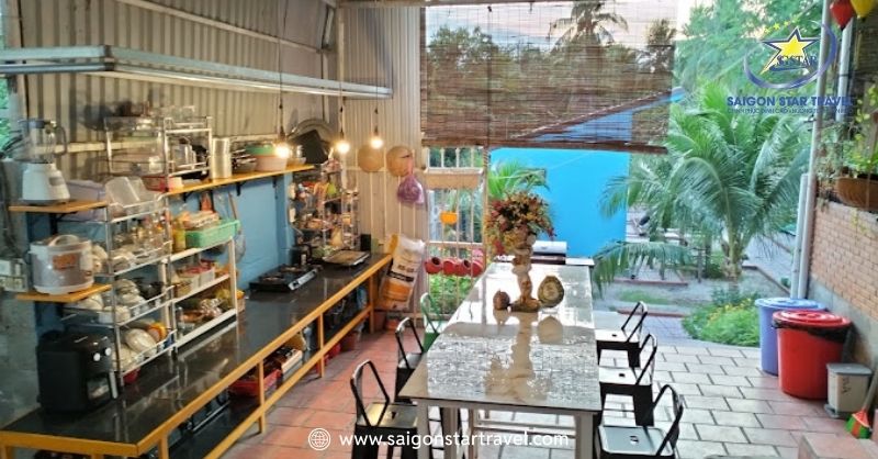 Khu vực nấu nướng