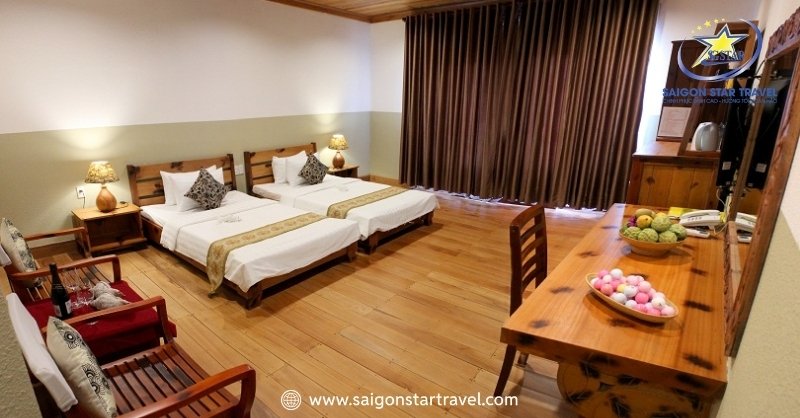 Khám Phá Blue Shell Resort Mũi Né - Thiên Đường Nghỉ Dưỡng | Saigon Star Travel Phòng Luxury ở Blue Shell resort