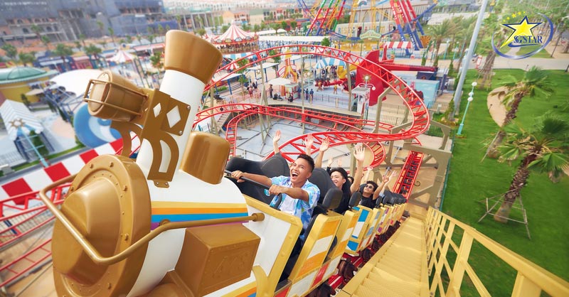 Vui chơi tại Circus Land