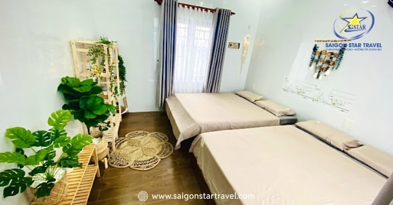 Lựa Chọn Homestay Đảo Phú Quý Tuyệt Vời Cho Kỳ Nghỉ Của Bạn | Saigon Star Travel Phòng ngủ tại Nắng homestay đảo Phú Quý