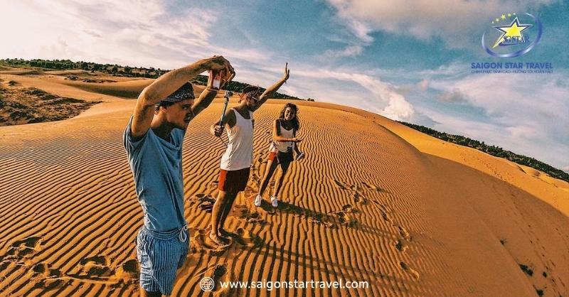 Lựa chọn thời tiết phù hợp để tham quan Đồi Cát Mũi Né tốt nhất