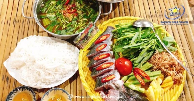 Mách Bạn Top 10 Địa Điểm Ăn Hải Sản Ngon Ở Mũi Né "Quên Lối Về" | Saigon Star Travel Thức ăn được trang trí đẹp mắt và vô cùng hấp dẫn tại CAMI nhà hàng Mũi Né