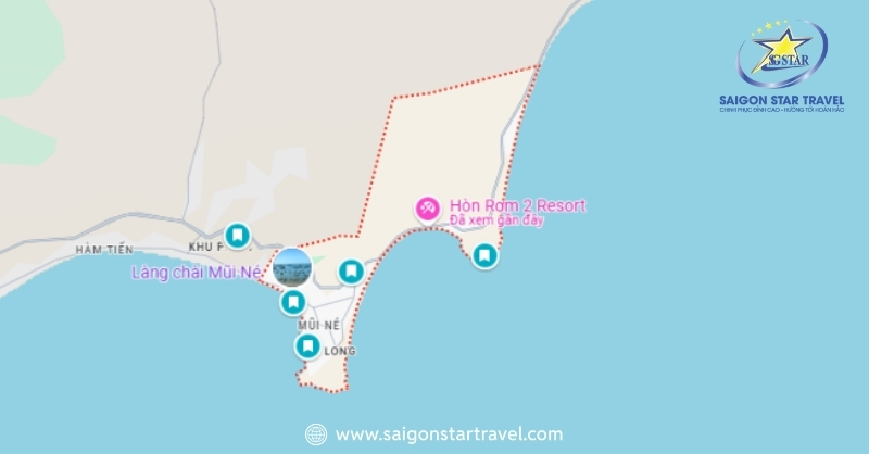 Những Cảnh Đẹp Mũi Né Bạn Nhất Định Phải Ghé Thăm | Saigon Star Travel Vị trí địa lý