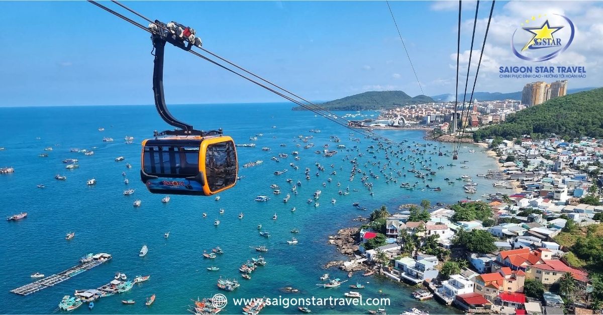 Trải nghiệm Cáp treo Hòn Thơm