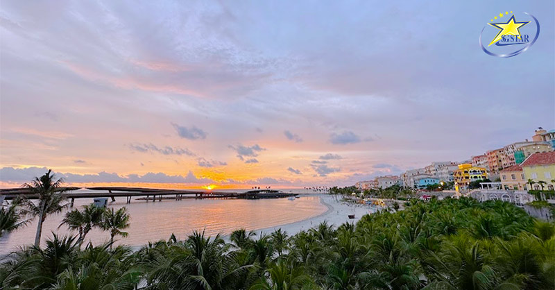 Tour Phú Quốc 3 Ngày 3 Đêm - Du lịch Tết Nguyên Đán 2025 | Saigon Star Travel Toàn cảnh Thị trấn Hoàng Hôn