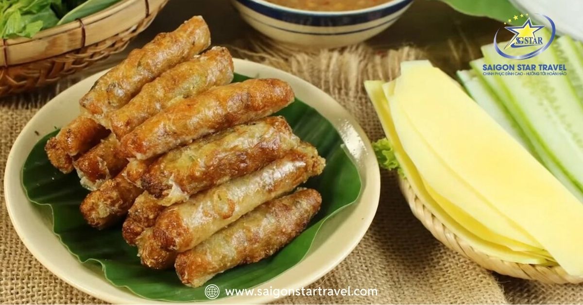 Đặc sản chả ram tôm đất nổi tiếng