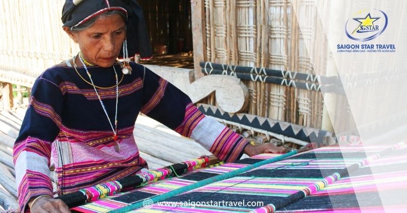 Dệt Thổ Cẩm Hà Ri một trong những làng nghề truyền thống ở Bình Định