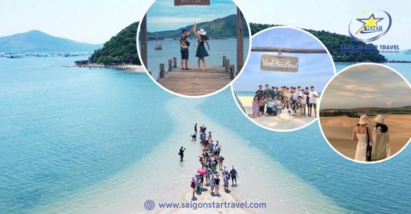 Tour đảo Nhất Tự Sơn 1 Ngày – Biển Vịnh Hòa – Đồi cát Từ Nham từ Saigon Star Travel