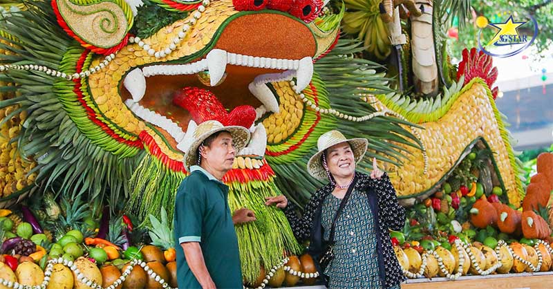 Công Viên Văn Hóa Suối Tiên - Điểm Đến Giải Nhiệt Mùa Hè Thú Vị | Saigon Star Travel Check-in tại Lễ hội Trái Cây