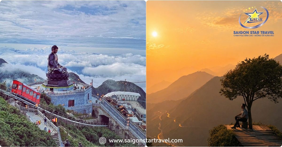 Khung giờ săn mây và ngắm hoàng hôn ở Sapa