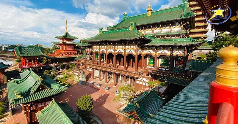 Chùa Minh Thành - Ngôi chùa nổi tiếng với kiến trúc độc đáo và ấn tượng du lich tay nguyen tham quan chua minh thanh