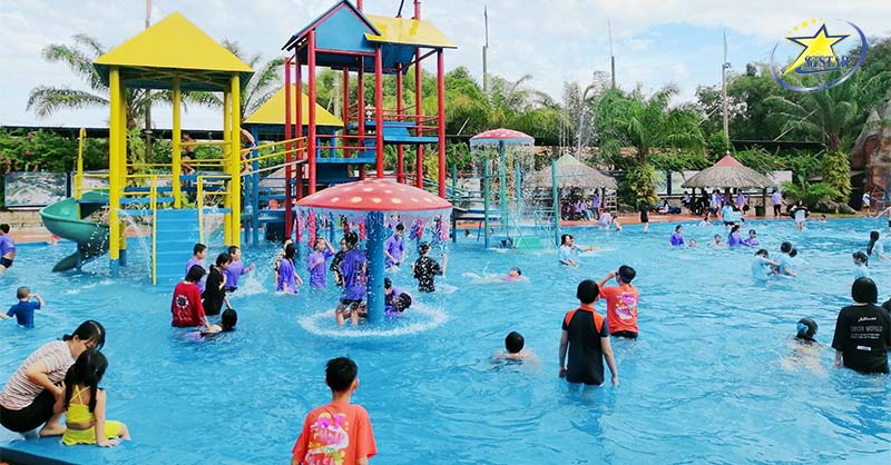 Top 10 Địa điểm Du lịch Tây Ninh không thể bỏ qua | Saigon Star Travel Công viên nước tại KDL Long Điền Sơn
