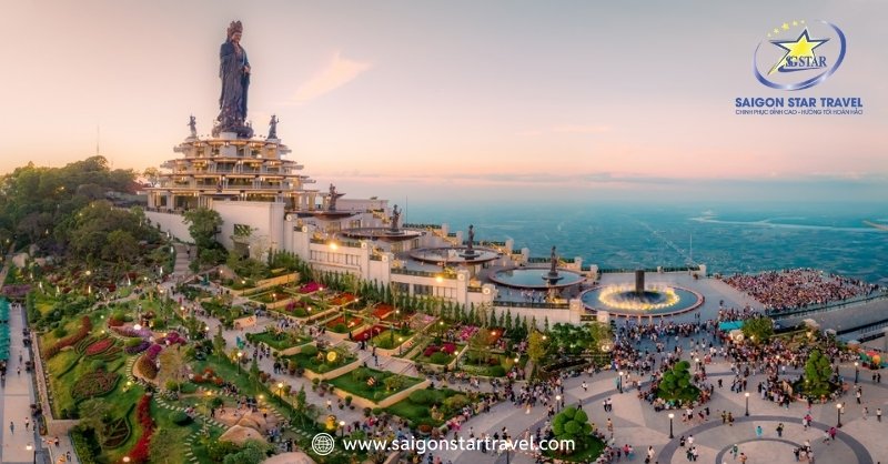 Tham quan KDL Núi Bà Đen đẹp lung linh