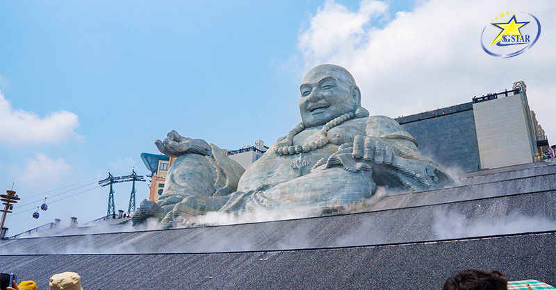 Tour Tây Ninh Tết Nguyên Đán 2025 | Saigon Star Travel Tượng Phật Di Lặc trên Núi Bà Đen
