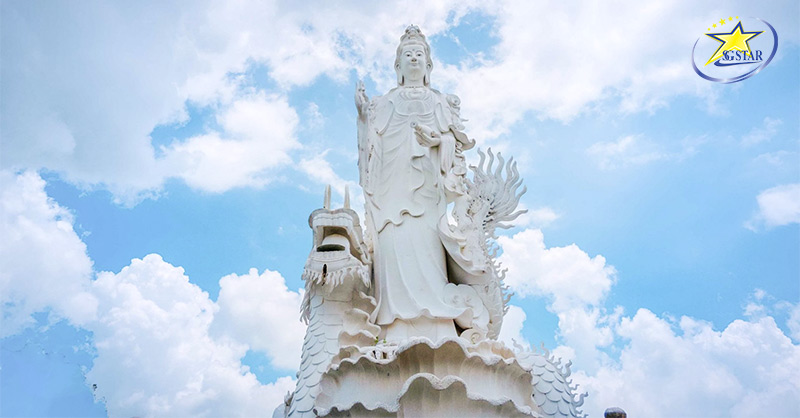 Tour Tây Ninh Tết Nguyên Đán 2025 | Saigon Star Travel Tượng Quan Thế Âm Chùa Gò Kén