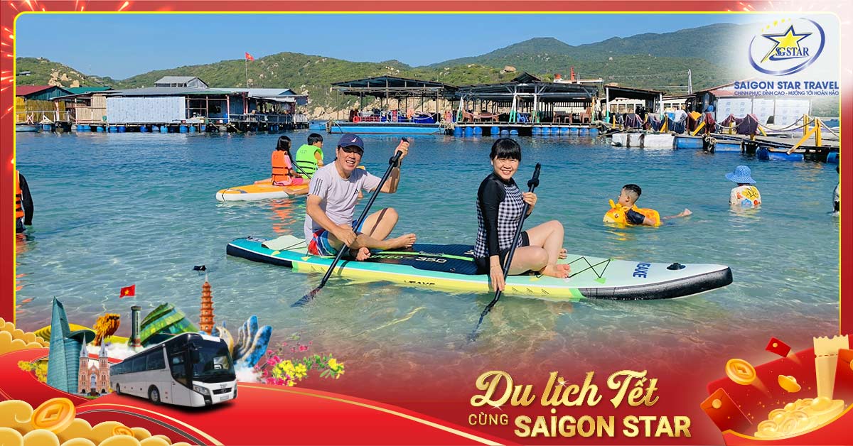 Tắm biển Bãi Cóc - Tour Tết Bình Hưng 2 Ngày 2 Đêm