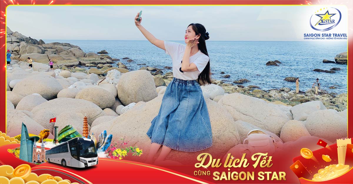 Check-in Bãi Đá Trứng Bình Hưng