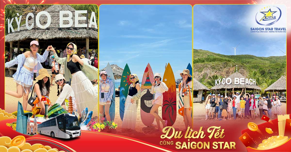 Kỳ Co Beach Quy Nhơn - Tour Tết Quy Nhơn Phú Yên 3N3Đ