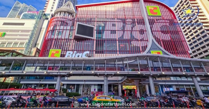 Tham quan và mua sắm tại Big C Ratchadamri | Tour Thái Lan 3 ngày 2 đêm