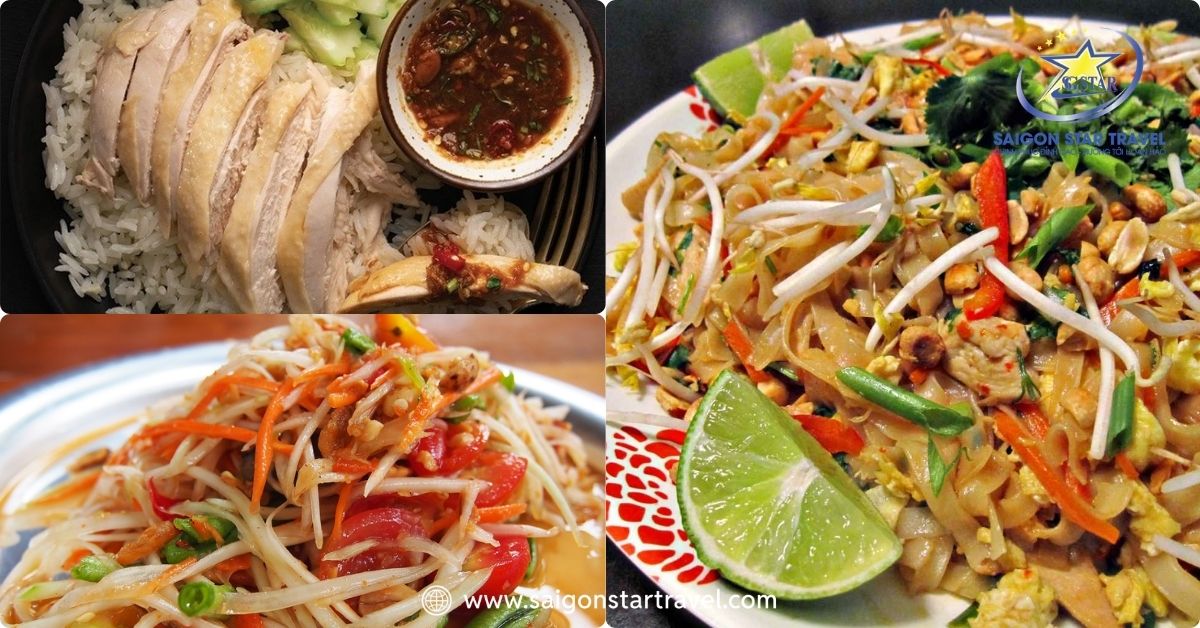 Các món ăn ở Food Court