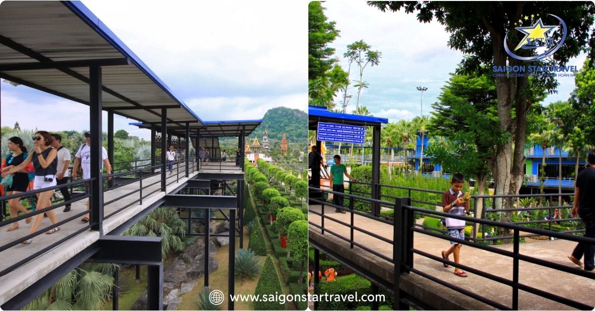 Tản bộ trên Skywalk ngắm cảnh