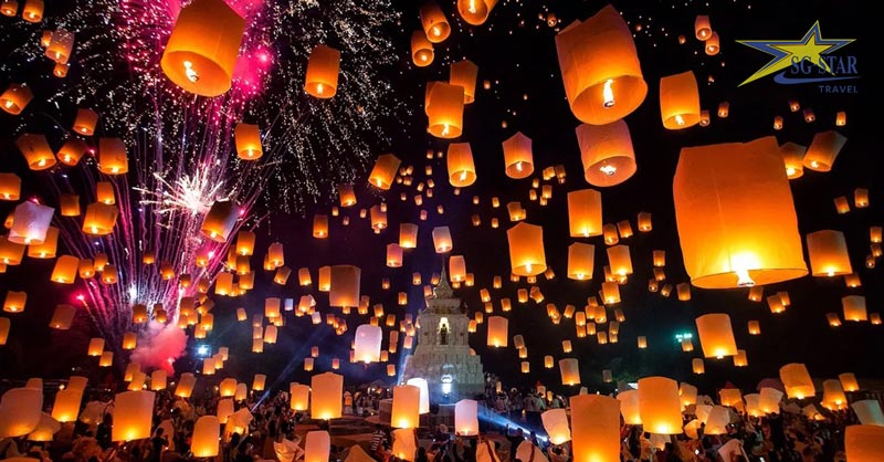 Lễ hội thả đèn đặc biệt và đáng nhớ