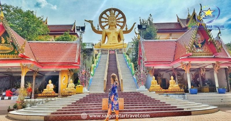 Wat Phra Yai – một ngôi chùa nổi tiếng tọa lạc trên đỉnh đồi Pratumnak