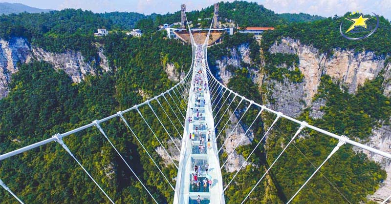 Tour Du Lịch Trương Gia Giới Phượng Hoàng Cổ Trấn 6N5Đ | Saigon Star Travel Trải nghiệm cầu kính Đại Hiệp Cốc dài nhất thế giới