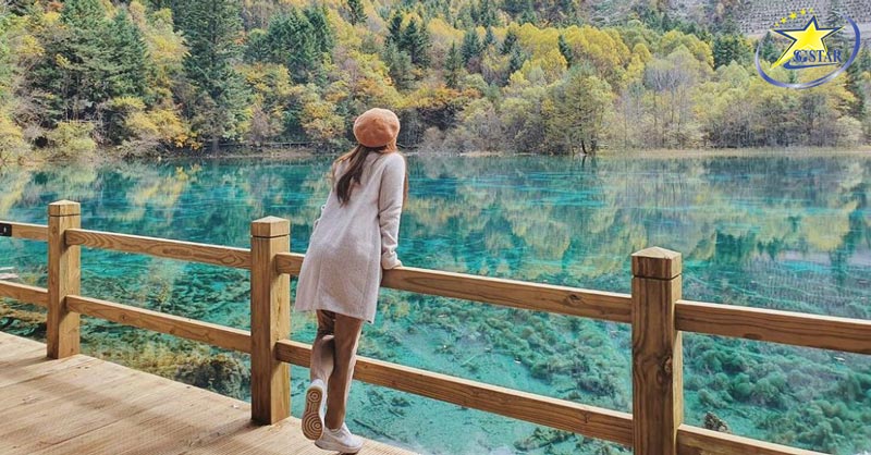 Check-in tuyệt cảnh Cữu Trại Câu - Tour du lịch Thành Đô Cửu Trại Câu Trung Quốc 6N5Đ