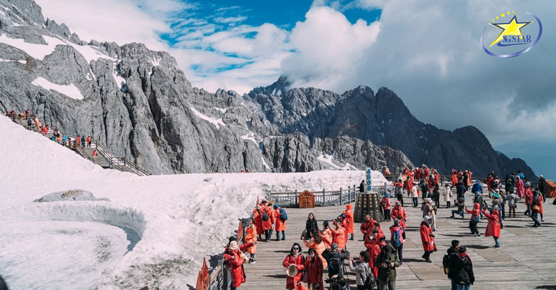 Tour Trung Quốc 6N5Đ: Côn Minh - Đại Lý - Lệ Giang - Shangrila | Saigon Star Travel Khám phá vẻ đẹp của Núi Tuyết Ngọc Long Lệ Giang